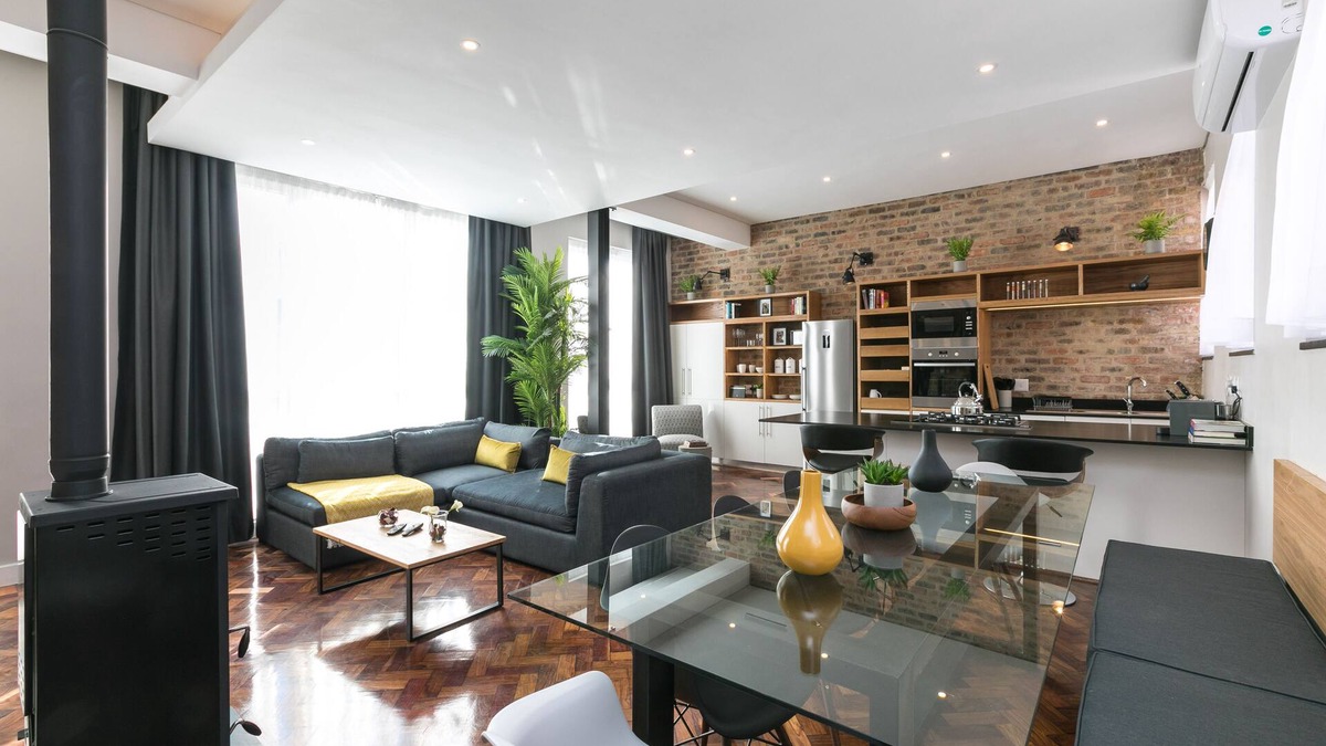 Downtown Johannesburg Apartment | Brand New, City Center Penthouse with Rooftop Hot Tub and Giant Chess Set