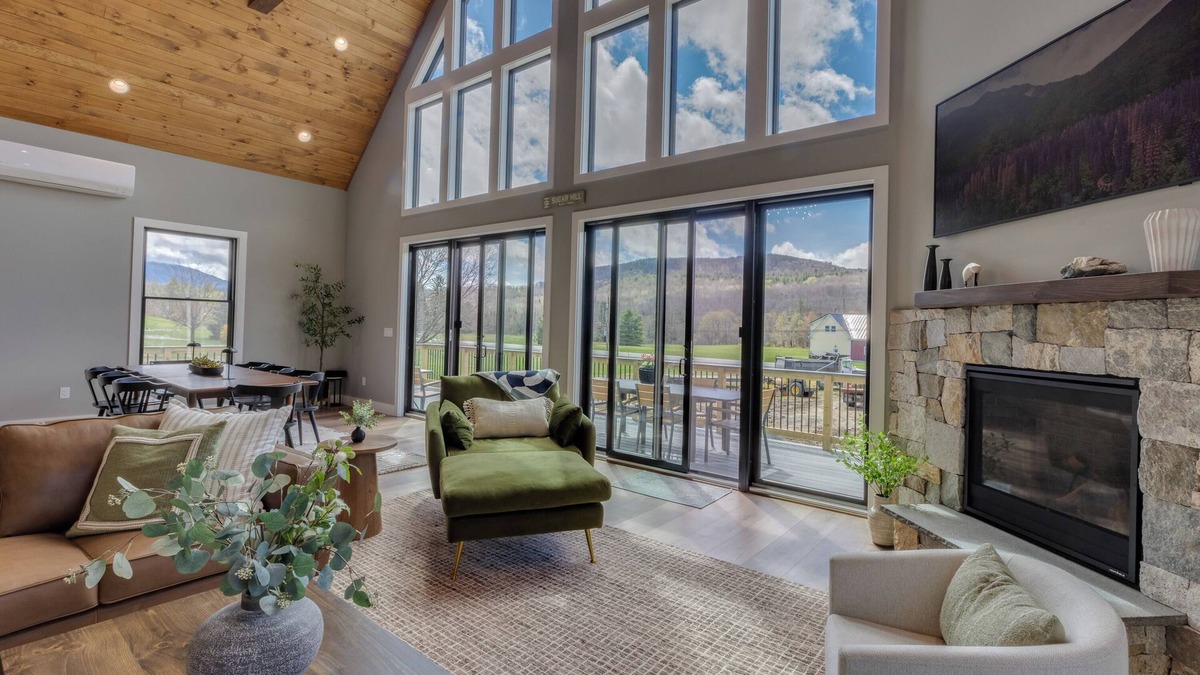 Franconia Ski Chalet | Brand new construction - Spacious Mountain Chalet in Sugar Hill, NH. Sleeps 18.