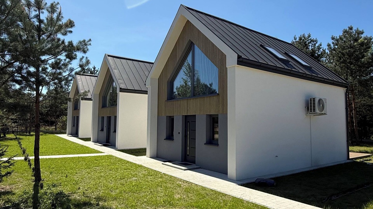 gmina Skape House | Brand new, cozy vacation home in the middle of nature in western Poland