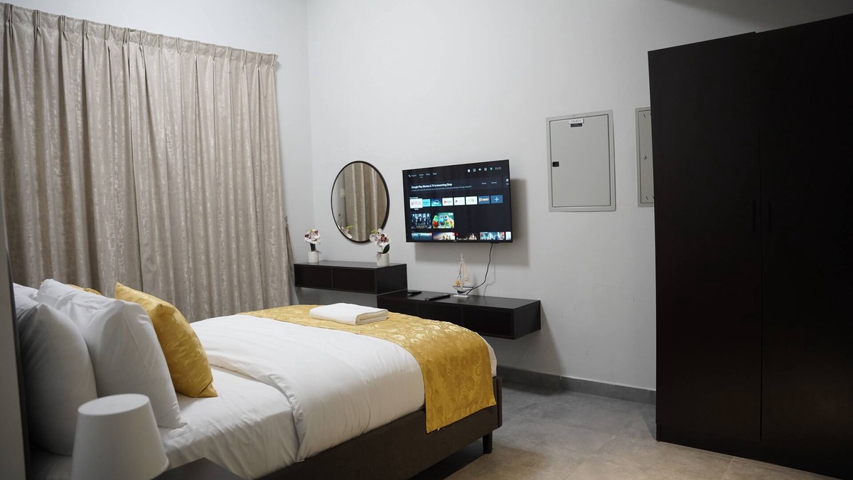 Al Quoz Apartment | Brand New Furnished Apartment ,city view, Ac & Wireless internet.