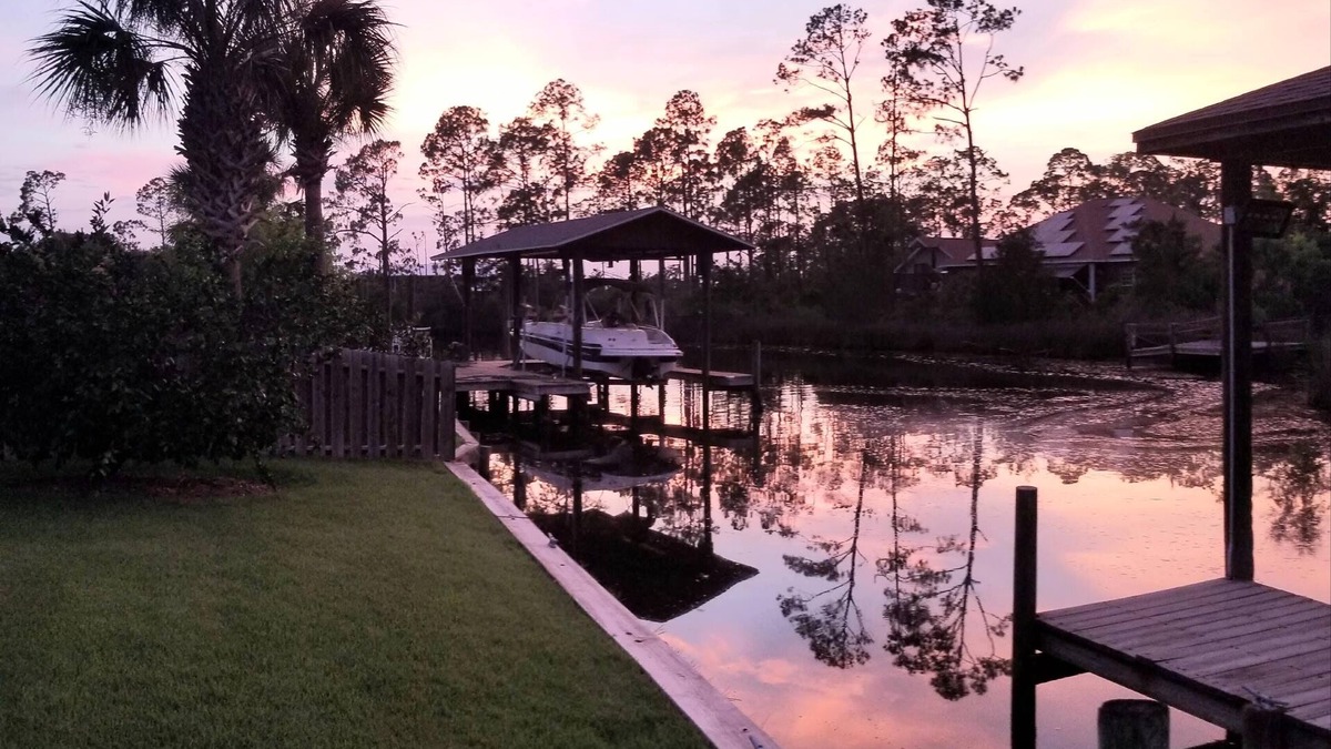Lynn Haven House | Brand new furniture water front home with Boat dock and RV parking with hook up!