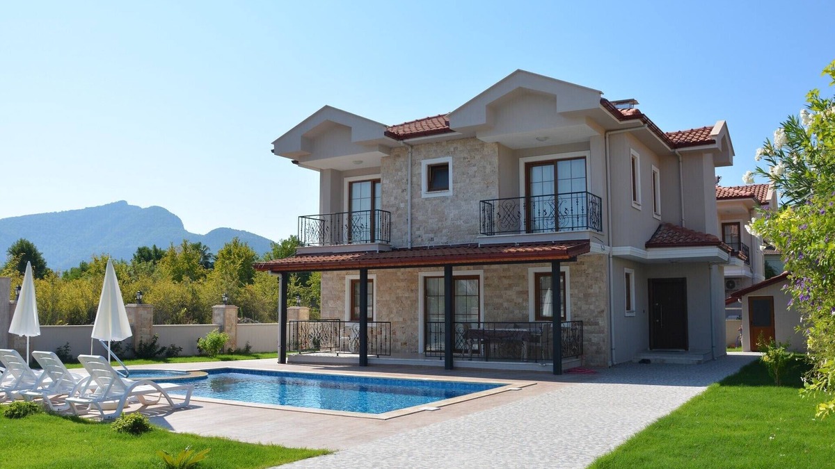 Dalyan Villa | BRAND NEW LOVELY VILLA WITH PRIVATE POOL&GARDEN IN CENTRE OF DALYAN GULPINAR !
