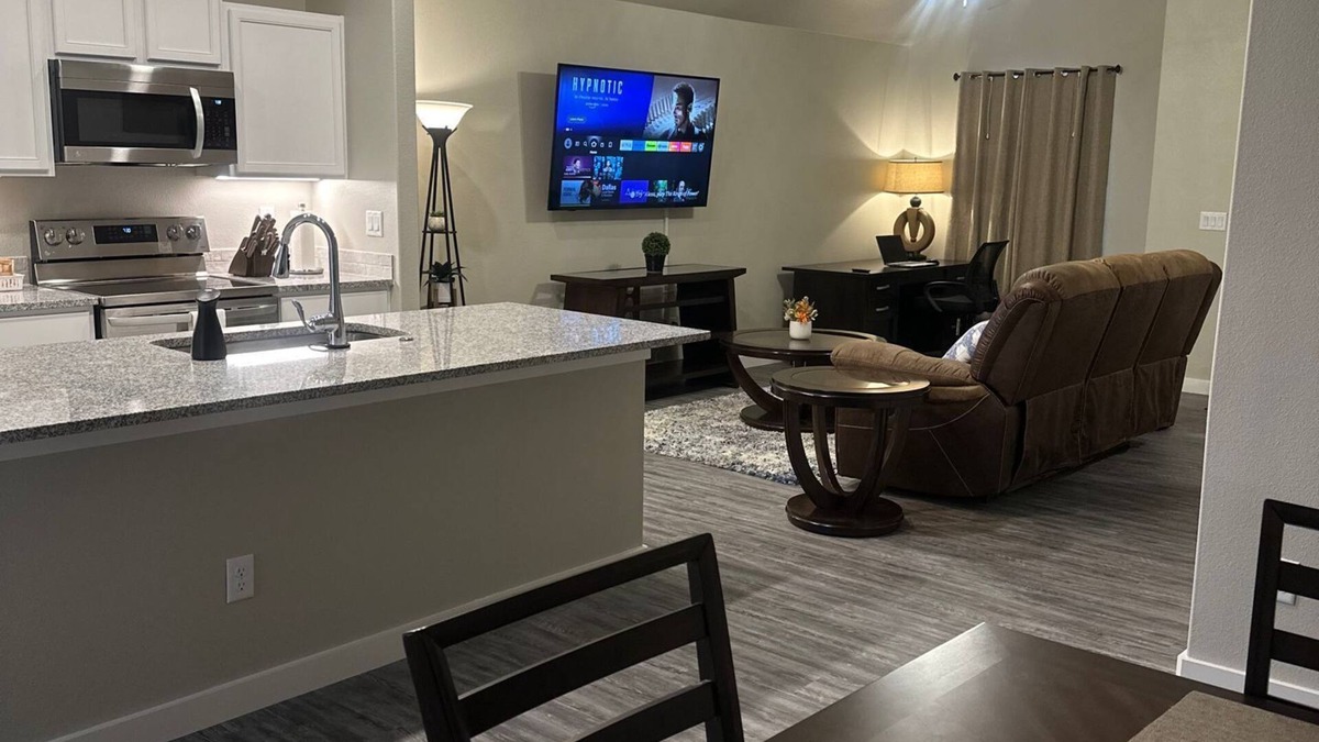 Odessa House | Brand new quiet cozy furnished home in odessa Midland with TV in each room.