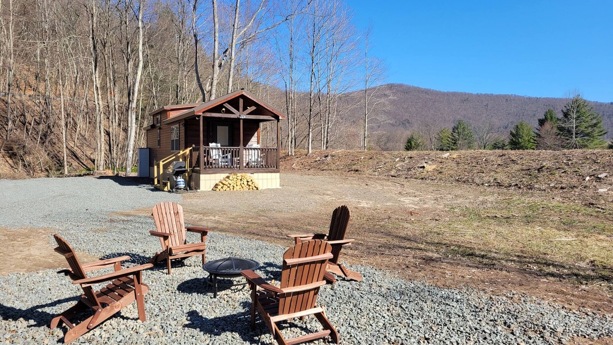 Fishs Eddy Cabin | Brand New! Riverfront River Bend Cabin - Catskill fly fishing outside your door!