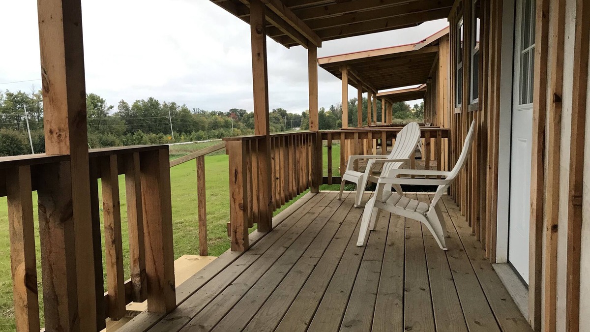 Alburg Cabin | Brand new rustic cabin to rent Across from lake Champlain Cabin 3