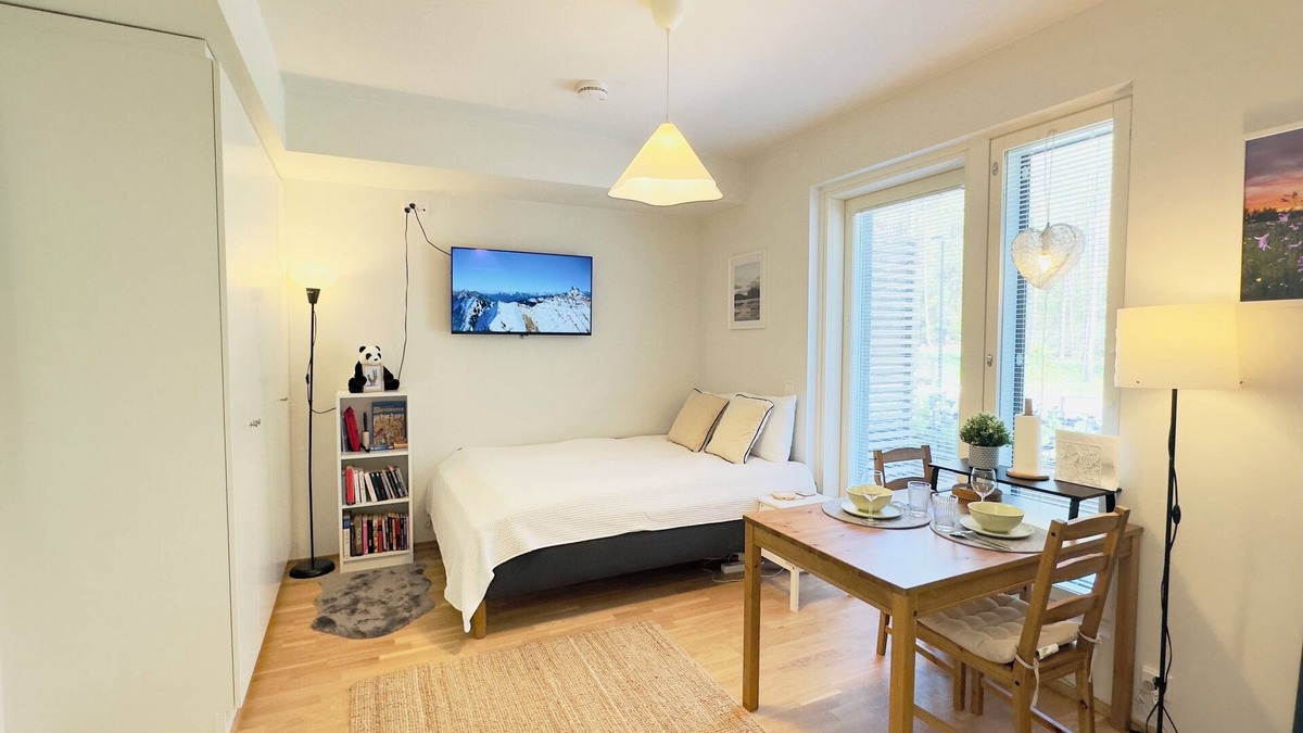 Turku Apartment | Brand-new studio surrounded by forest, All New Cozy Home in Turku