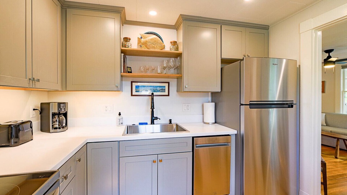 Camden Apartment | Brand new! Thoughtfully renovated ground floor apartment in downtown Camden.