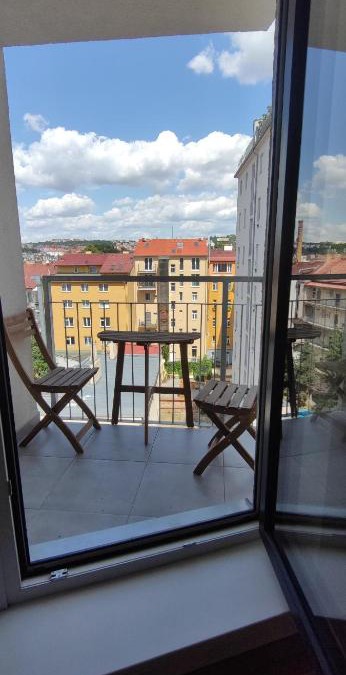Palmovka Apartment | Brand new two room apartment #64 in Elite Rezidence with free secure parking