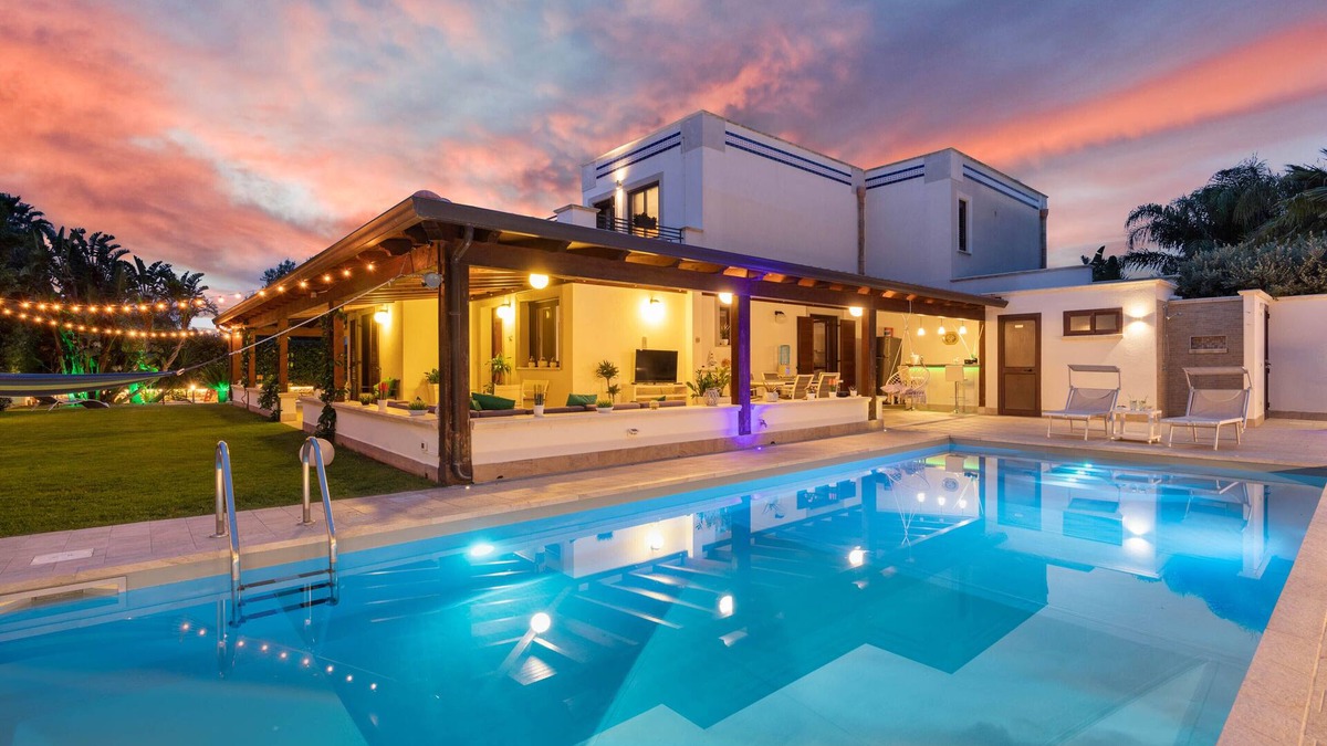 Citta del Mare Villa | Brand new Villa Valentino with pool, garden, pingpong in Terrasini