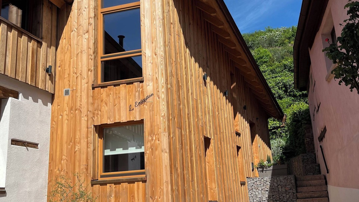 Turckheim House | Brand side: Extension. A completely original, modern and unique wooden house