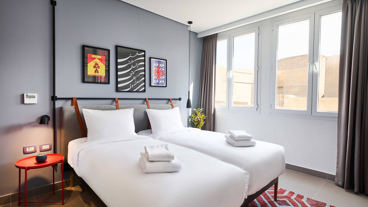 Downtown Cairo Apartment | Brassbell l Contemporary Studio in D-Cairo H-310n