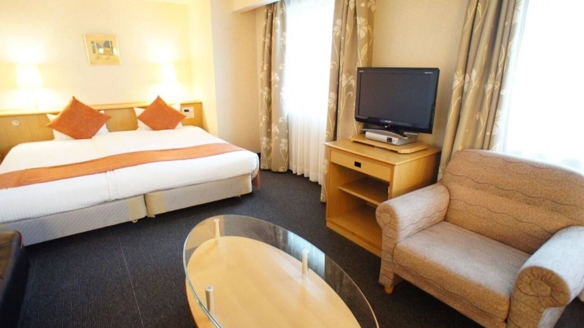 Suminoe Hotel | Breakfast included Hollywood twin smoking 36 s/Osaka Ōsaka