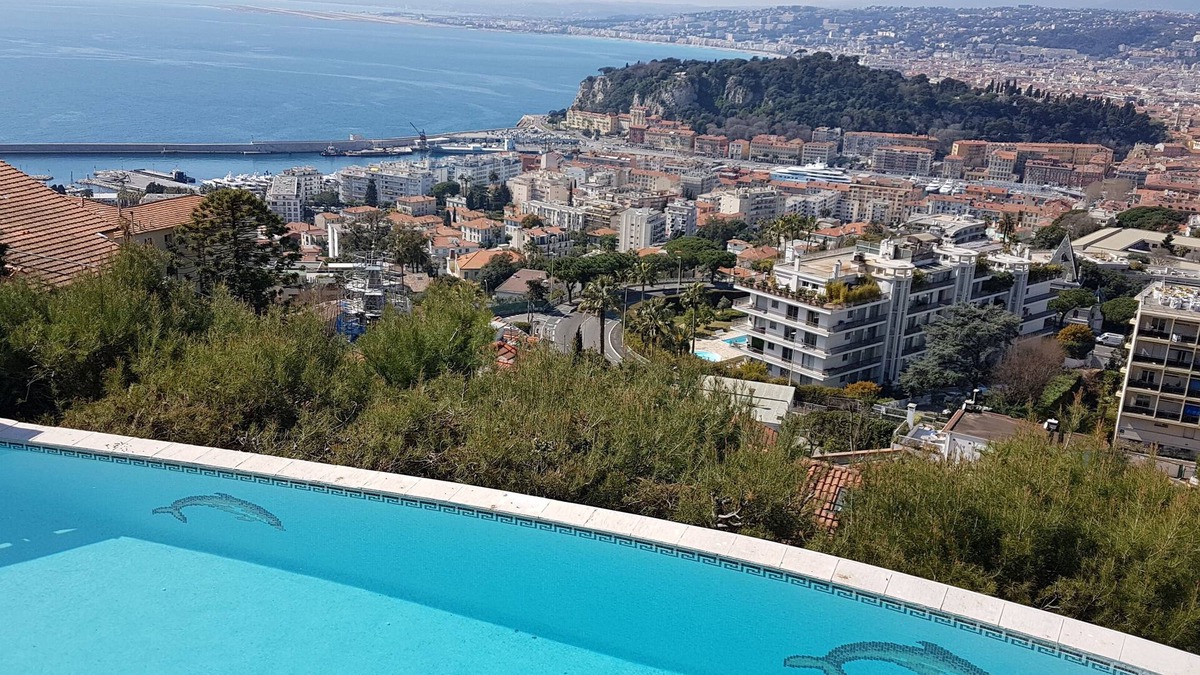 Lazaret Villa | Breath-taking Seaview, 5 Bedroom villa, private pool, overlooking port of Nice .