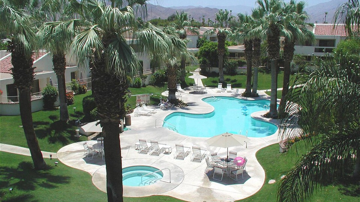 Canyon Corridor Condo | Breathtaking mountain views from this very private, updated Mid Century condo!