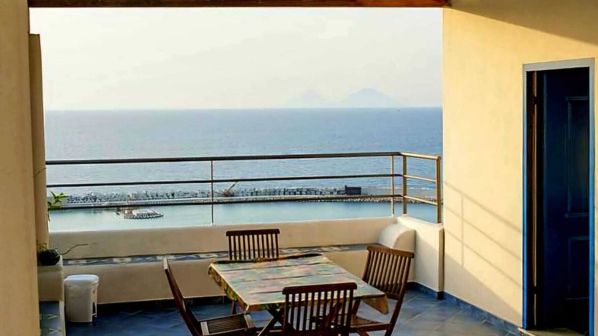 Capo d'Orlando Apartment | BREATHTAKING VIEW on the Aeolian Islands, sea - Perfect for relax - New