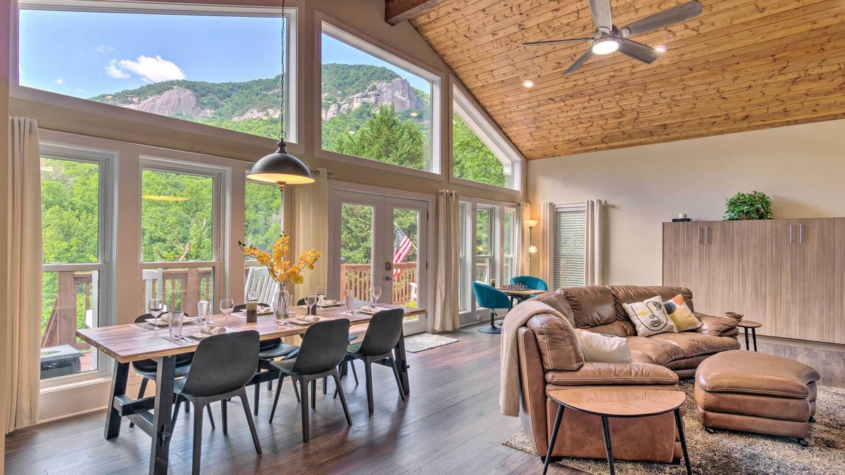 Chimney Rock Cottage | Breathtaking Views: Unique Chimney Rock Cottage!