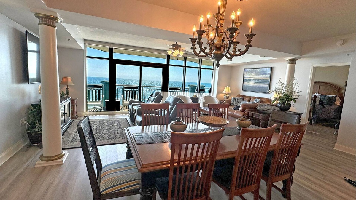 Myrtle Beach Condo | Breathtaking Views, Beautiful 5-bedroom Oceanfront Condo