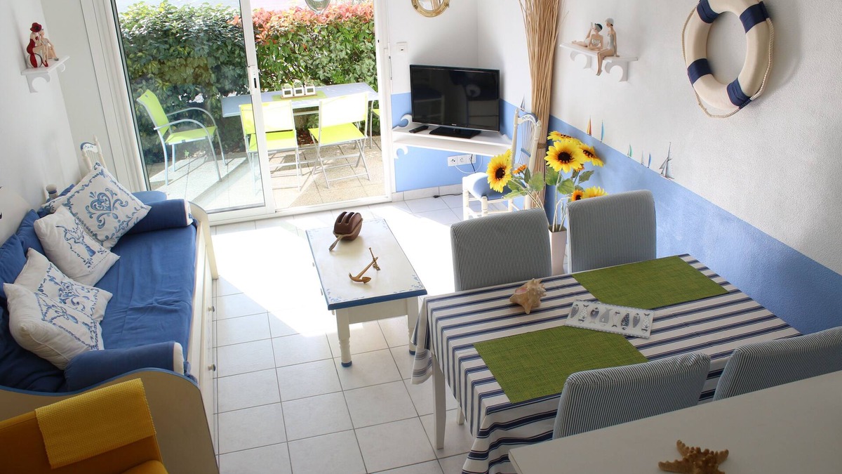 Mesquer Apartment | Bretagne Plein Sud : Mesquer - Quimiac Appartement Rez-jardin 2/4 Personnes