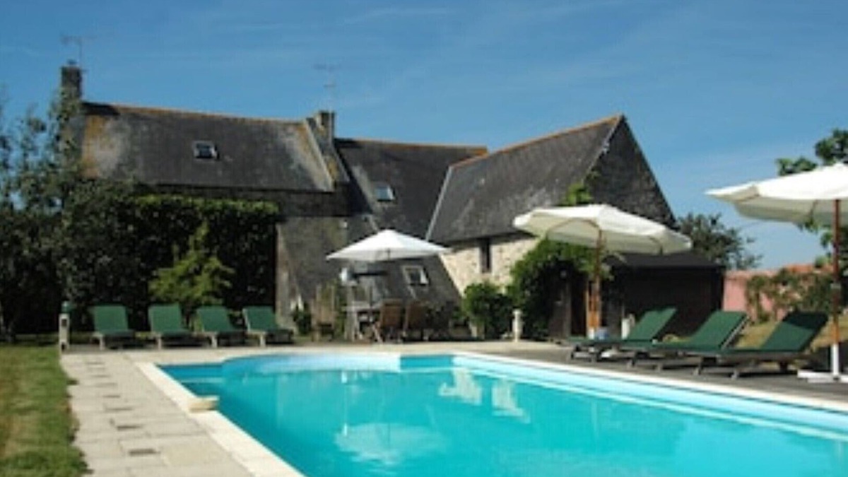 Saint-Ouen-La-Rouerie Other | Breton Farmhouse - Sleeps 8. Heated pool. 30 minutes from Mont Saint Michel.