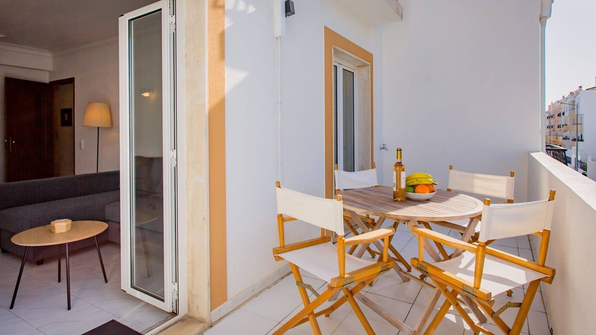 Vila Real Santo Antonio Apartment | Bright 1BDR Apartment W/Balcony by LovelyStay