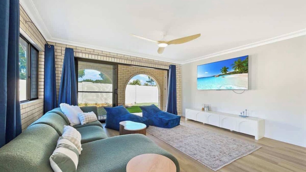 Woorim House | Bribie Beach House w Pool - Walk to Surf & Shops