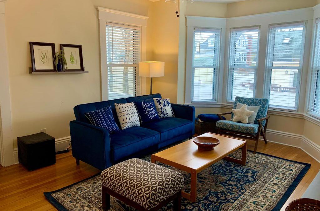 Wakefield Apartment | Bright 2 Br, Pets Welcome, Steps to Lake, Restaurants and Train