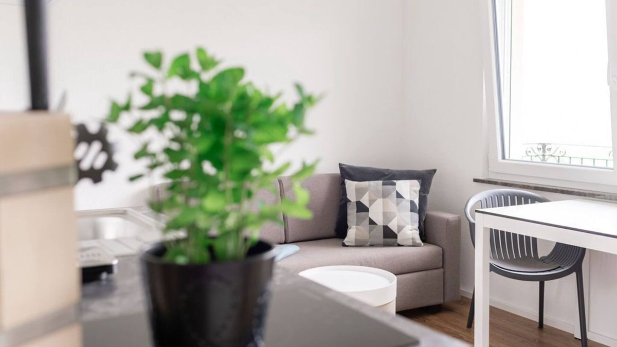Klettgau Apartment | Bright 2-room apartment with balcony, 28 m² for 1 person