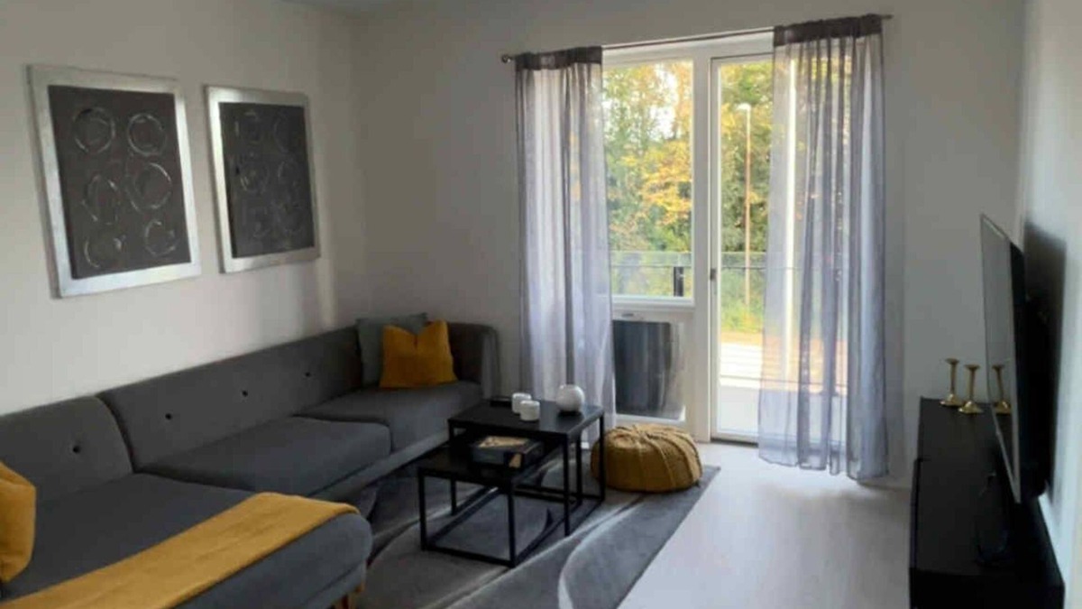 Aarhus Municipality Condo | Bright 3-Room Apartment with Balcony