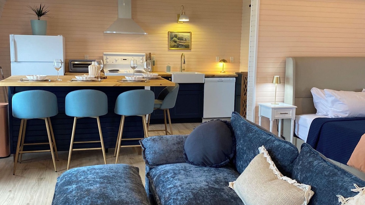 Cape Saint Marys Apartment | Bright and Airy Ocean View Loft. A few minutes walk to Mavillette beach.