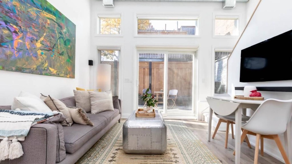 Leslieville House | Bright and Cheerful boho designed laneway home