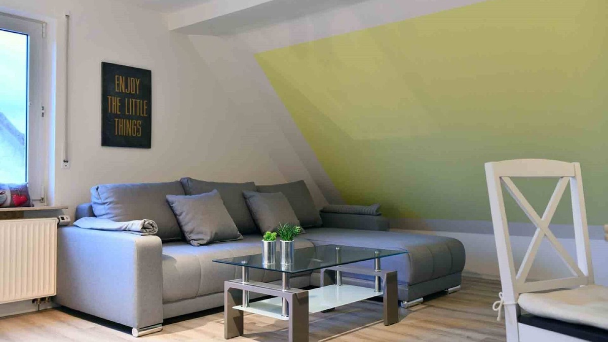 Oberelsbach Apartment | Bright and friendly furnished apartment (73 sqm) for up to three people with roof terrace