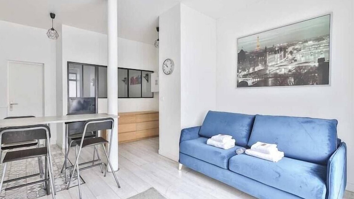 Gare Apartment | Bright apartment - 1BR/4P - Gare