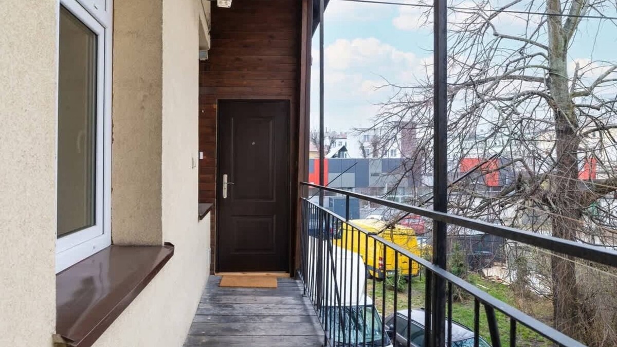 Rzeszow Apartment | Bright Apartment | Balcony | Bedroom