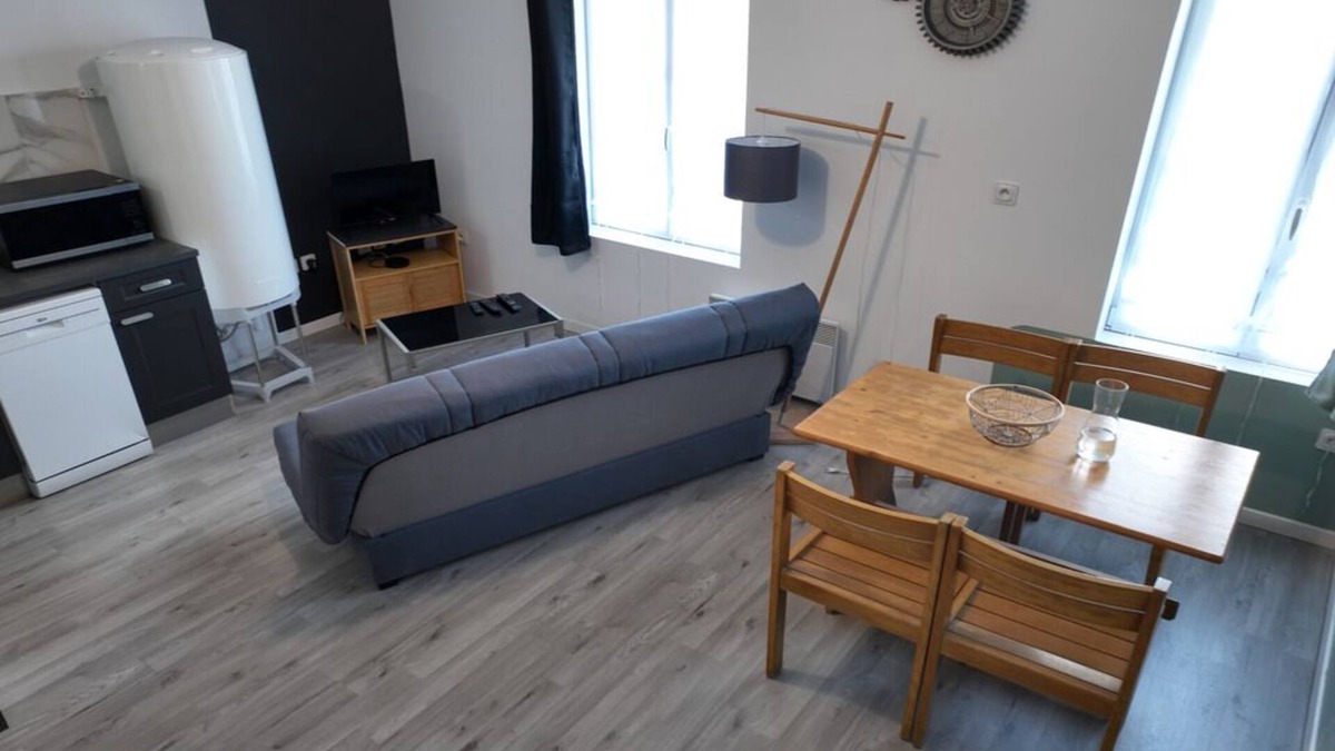 Valenciennes Apartment | Bright city apartment with 2 private indoor parking spaces