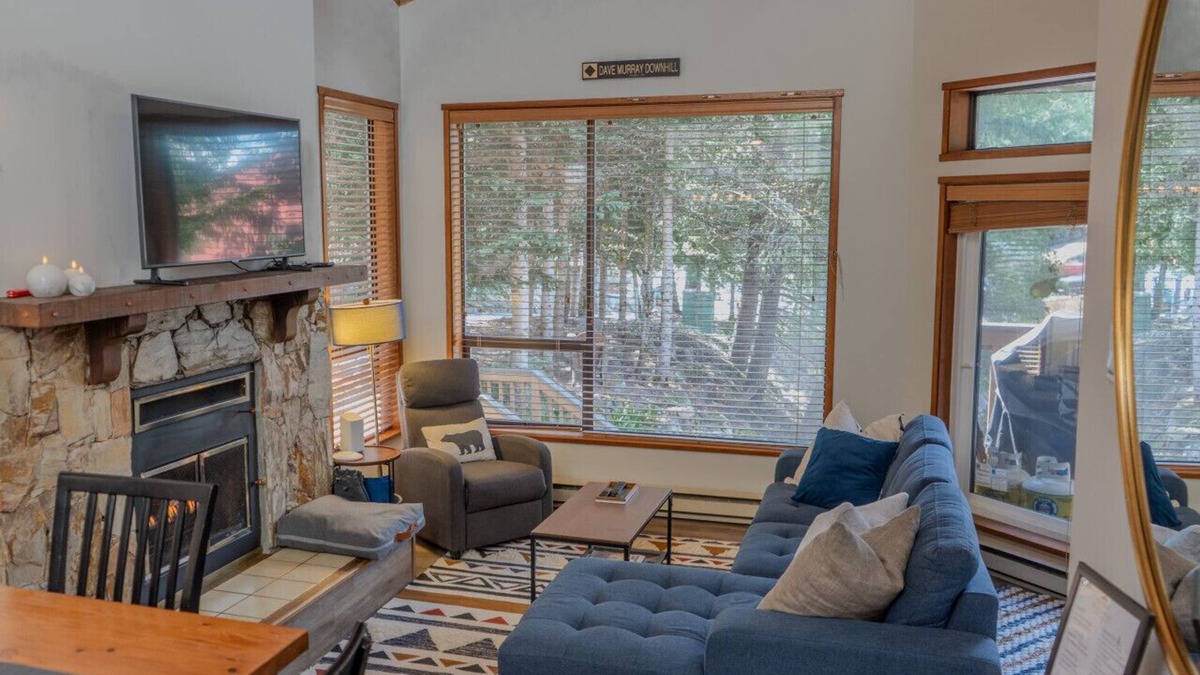 Whistler Creekside Condo | Bright Creekside 2BR-Walk to Creekside Gondola, Fireplace & Free Parking.