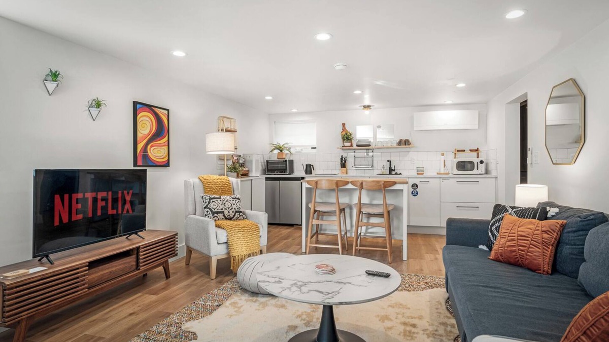 Loyal Heights Apartment | Bright Garden Level Ballard Abode; 86 Walk Score!
