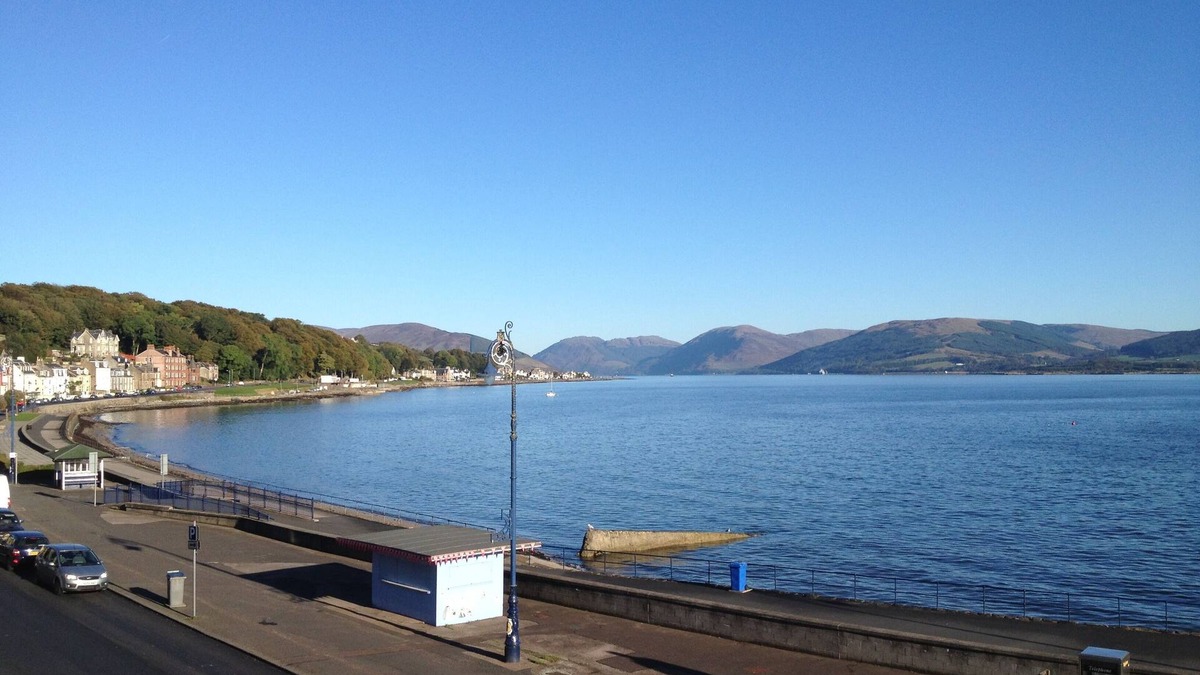 Rothesay Apartment | Bright, Homely Flat Overlooking Rothesay Bay
