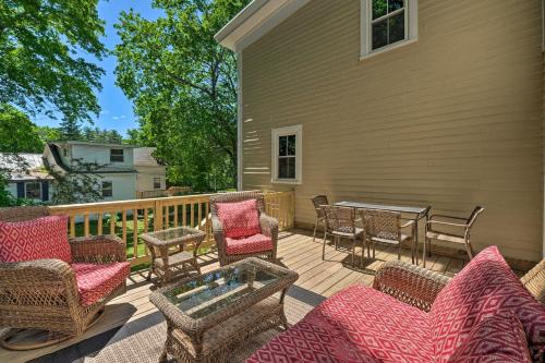 Wolfeboro House | Bright Lake Winnipesaukee Home - Walk to Town