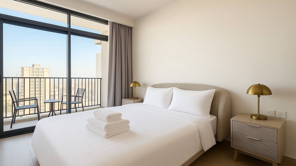 Jebel Ali Apartment | Bright & Modern Stay in Al Furjan