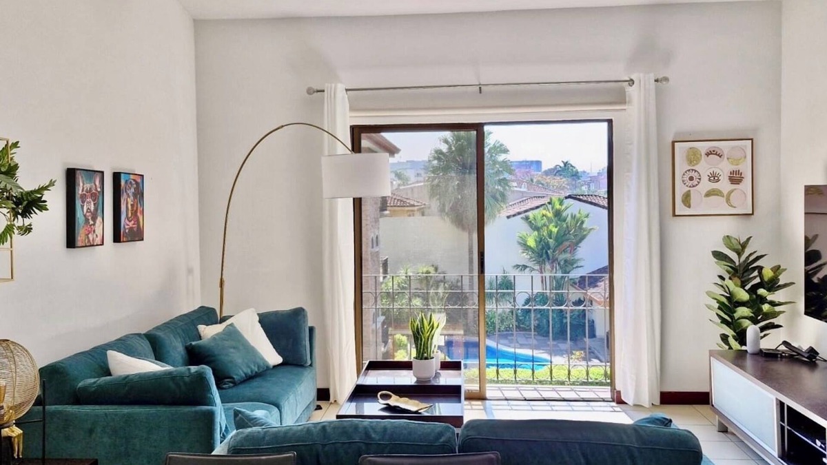 Escazu Apartment | Bright, Peaceful Escape in Prime Escazú