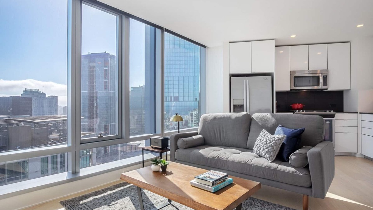 Rincon Hill Apartment | Bright Rincon Hill 1BR w/Gym + W/D near Silicon Valley, by Blueground