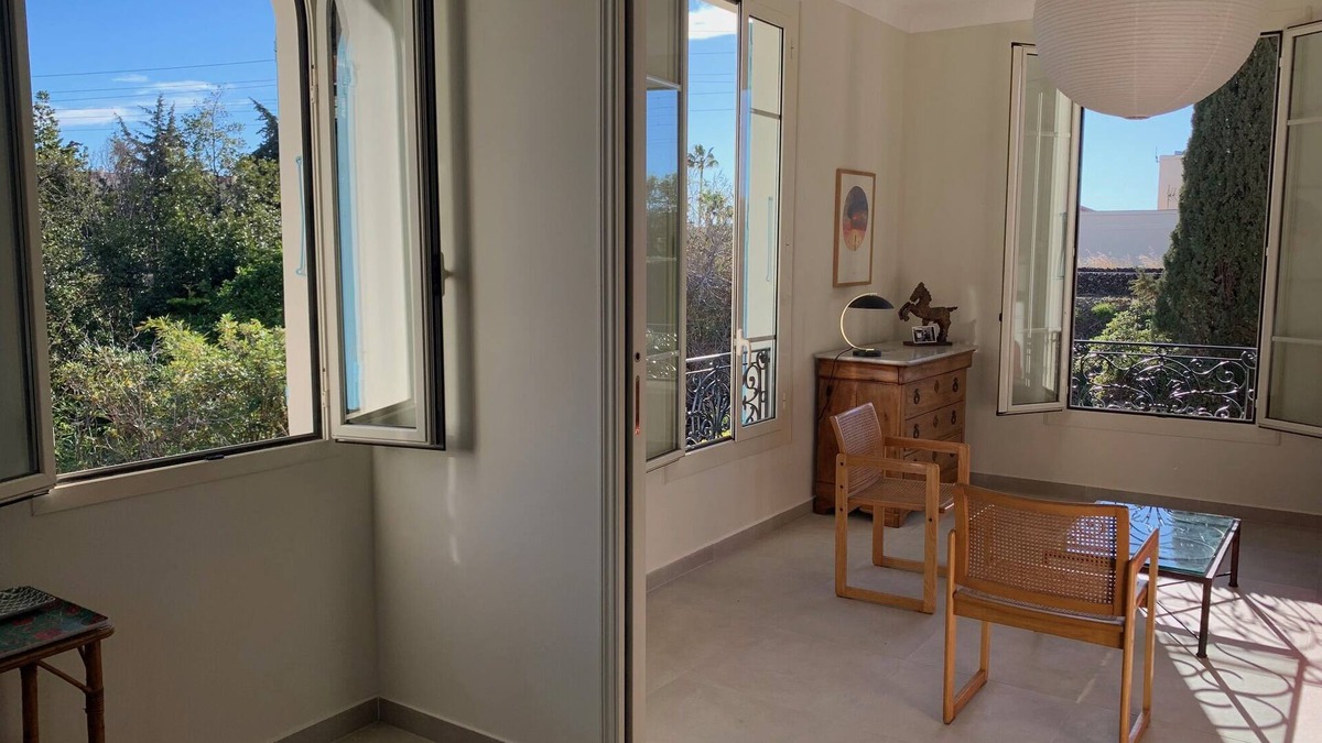 Beaulieu-sur-Mer Apartment | Bright spacious entire top floor of charming traditional villa, 150 yards to sea