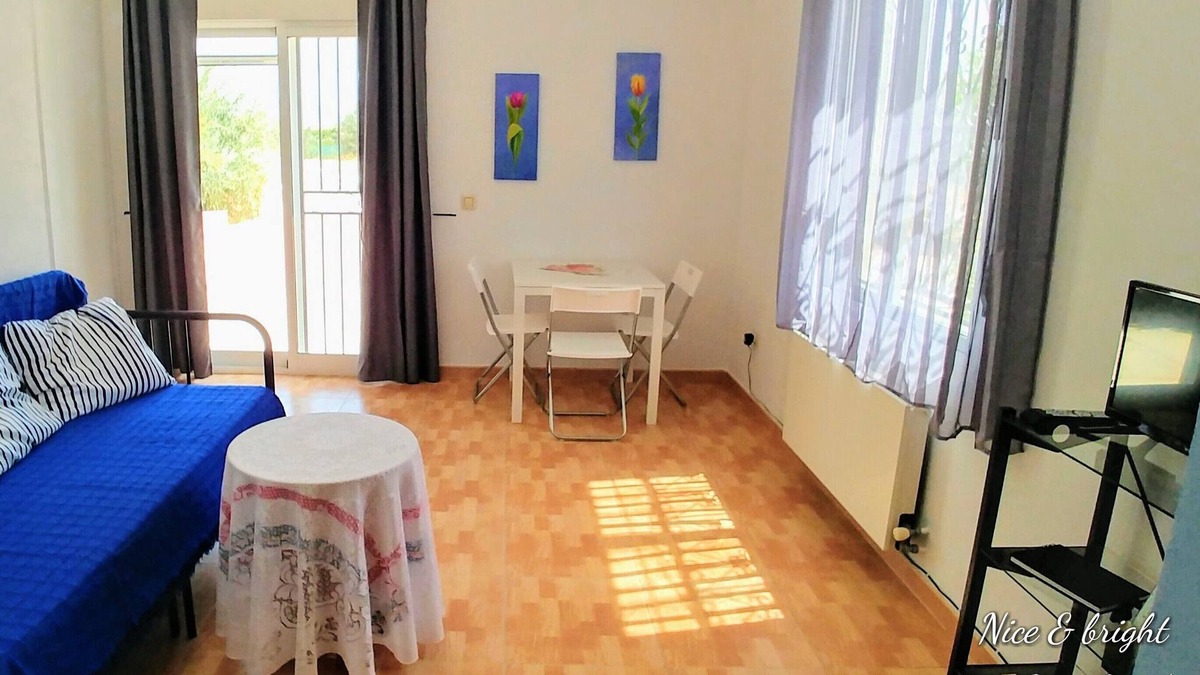 Sax Apartment | Bright studio apartment with secure parking and share of owners' pool