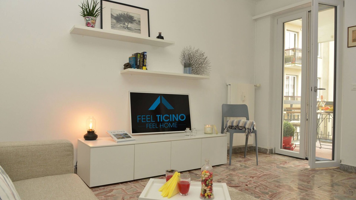 Paradiso Apartment | Bright Stunning Central Apartment In Front Of Lugano Lake
