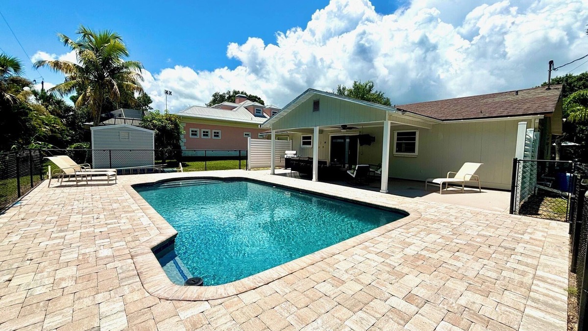 Sebastian Highlands House | Bright, sunny pool home!