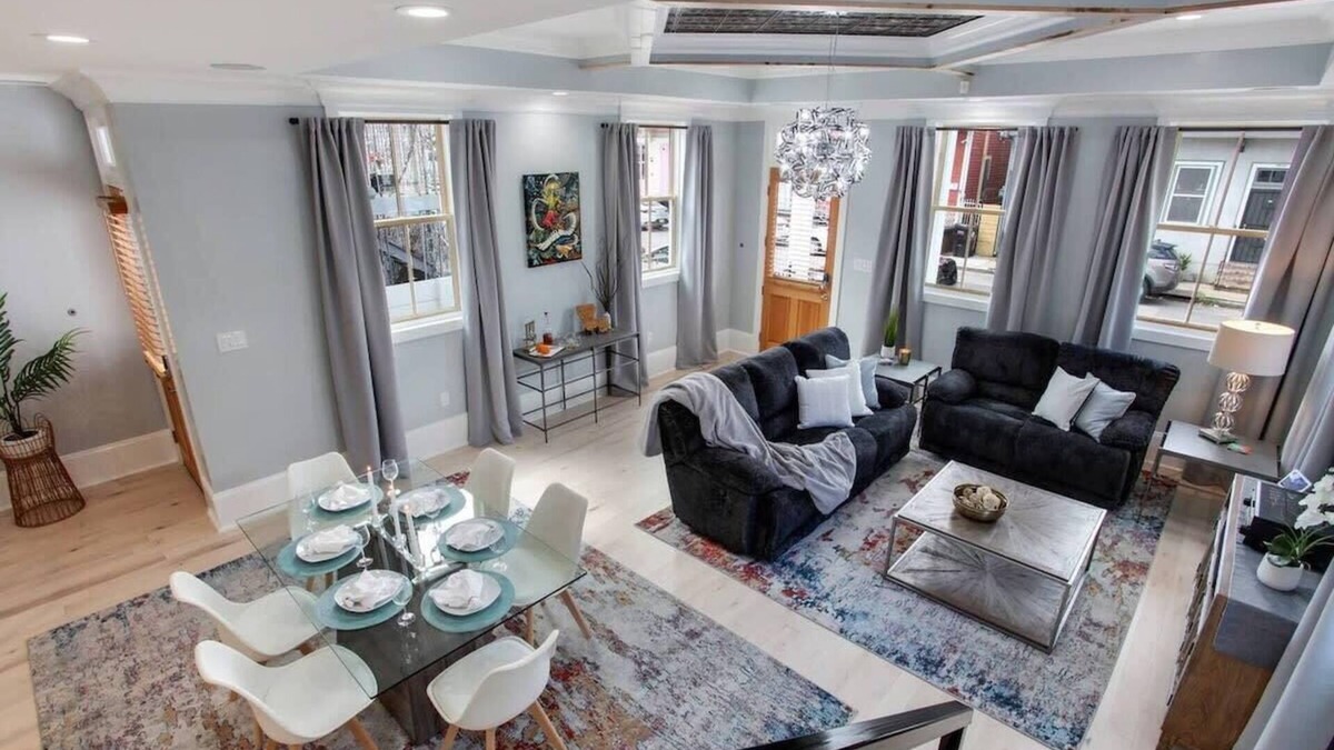 Treme House | Bright Unit Near French Quarter With Private Deck