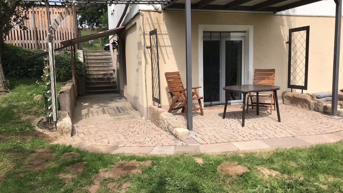 Schwalmstadt Apartment | Bright vacation apartment in the basement with covered terrace