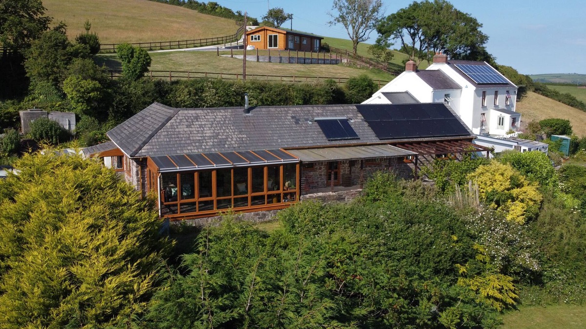 Llanybri Cottage | Brofallen - gorgeous barn conversion with incredible sea views
