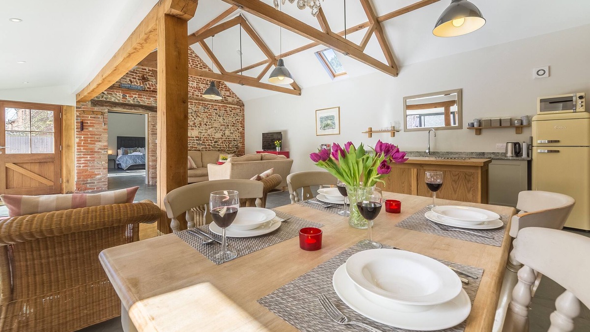 Ridlington Cottage | Bromholm Barn is set within a rural location, surrounding by beautiful open countryside