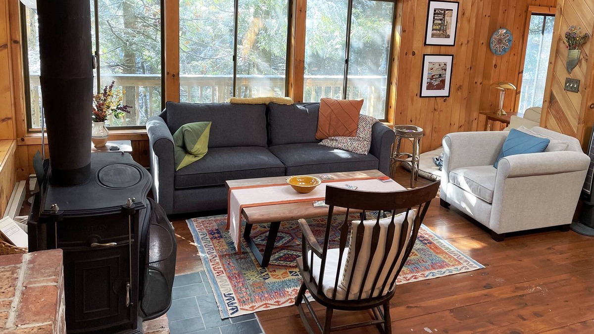 Sandisfield House | Brookside Hideaway: Charming, cozy, 4 Bedroom home in wooded vacation community